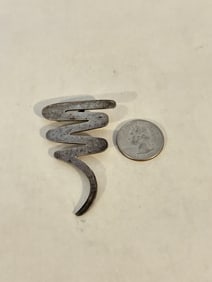 vintage mexico modernist sterling silver brooch pendant
