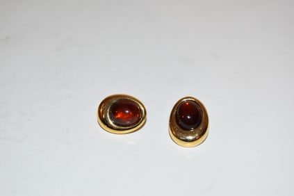 Vintage Napier gold tone post Earrings