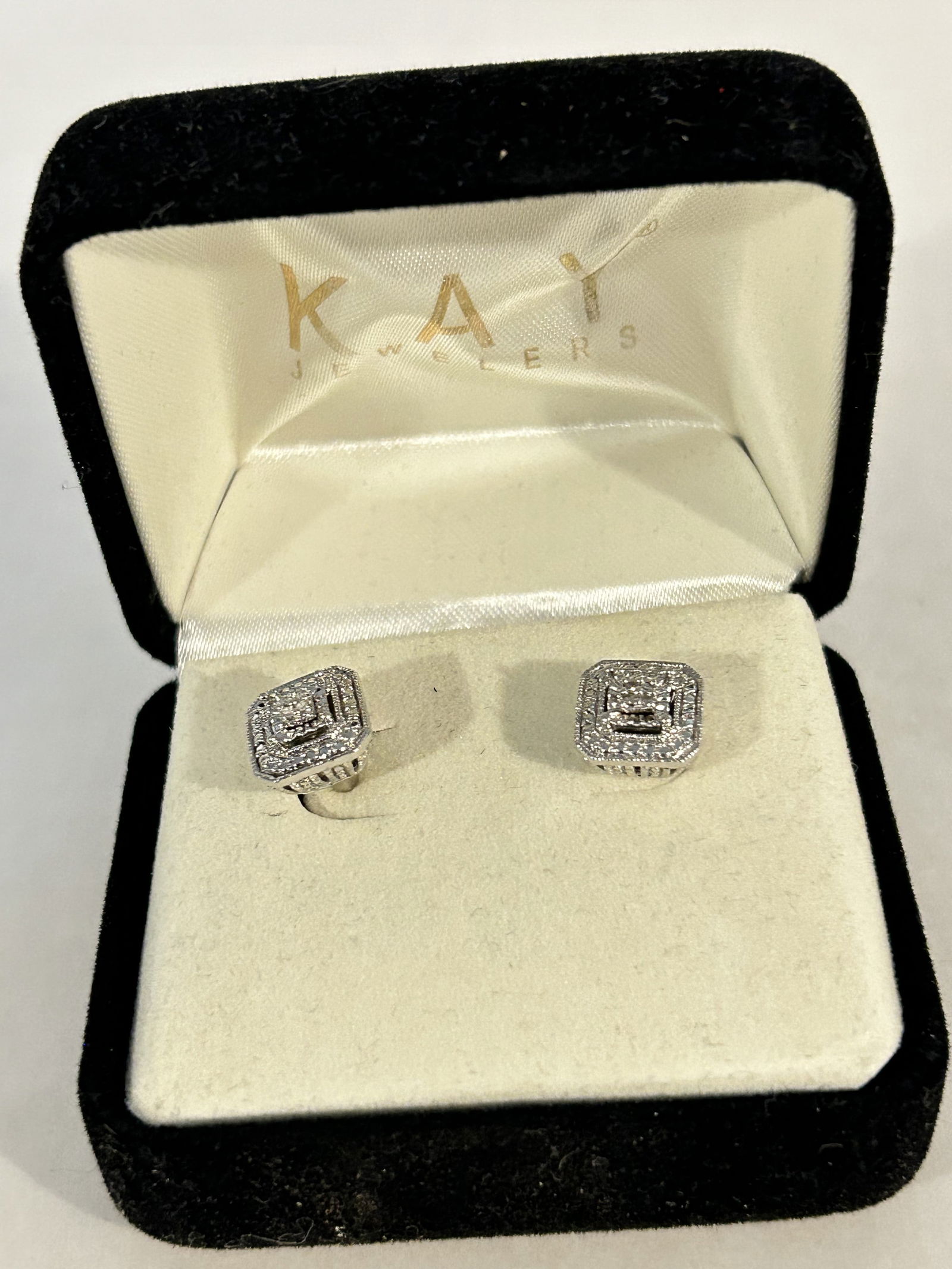 Kay Jewelers New In Box sterling silver pierced earrings (1 of 4)