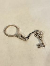 Vintage Sterling Silver mexico Key Key Chain