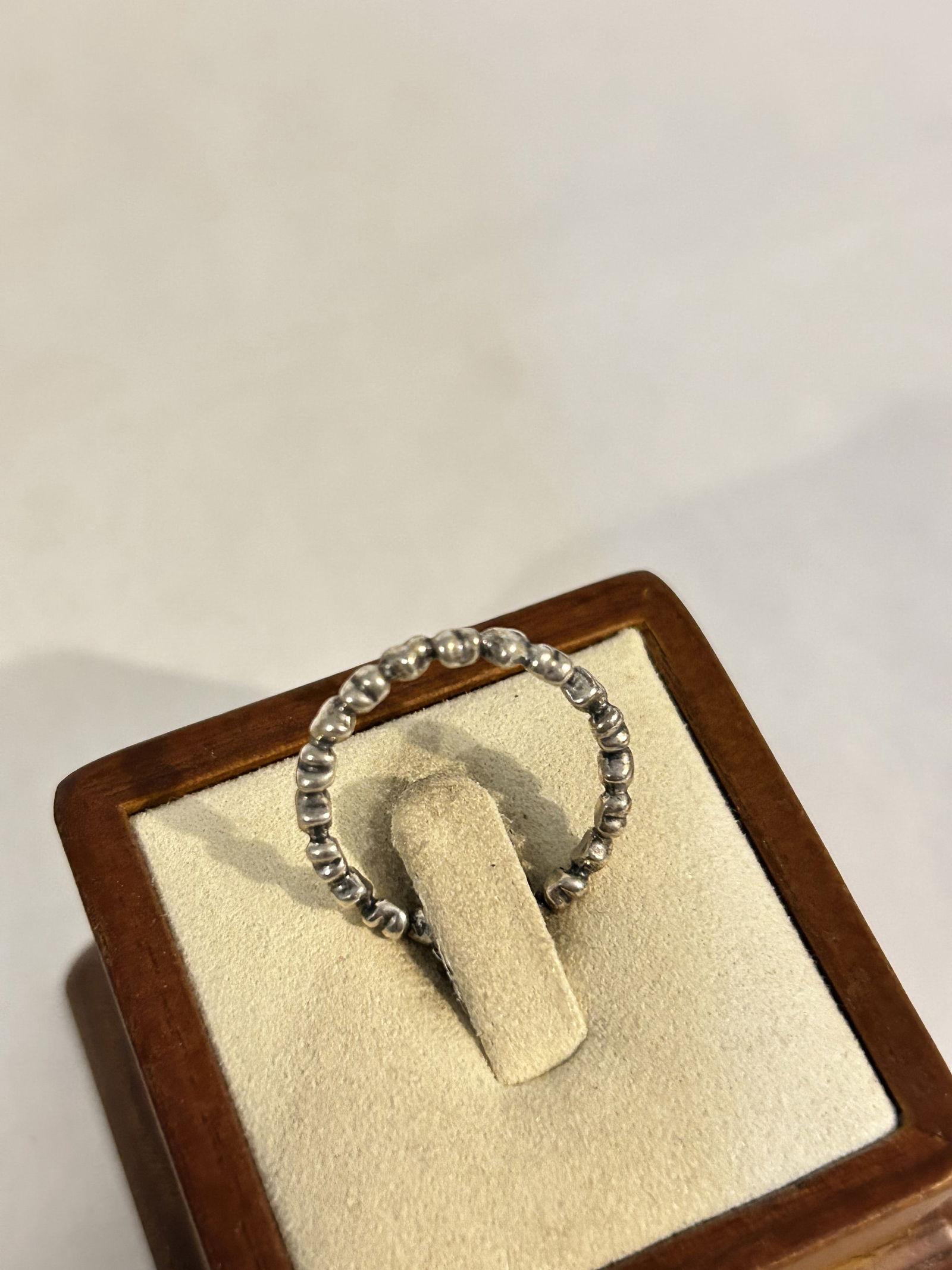 Genuine Pandora Sterling Silver Ring sz 7.5 (1 of 4)