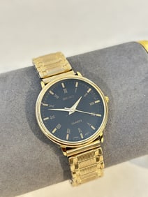 Vintage Seiko Black Dial 1977 Quartz Men's Watch works great!!!