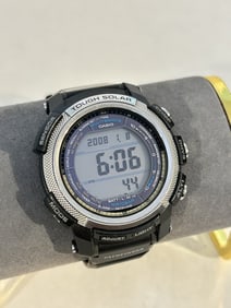 Casio Watch PAW-2000 Solar Triple Sensor works great!!!