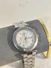 Vintage Klaus-Kobeg Couture Men's Chronograph Quartz Watch Working great!!!