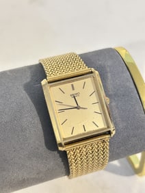 Vintage SEIKO gold tone Quartz Men's Watch 5039 works great!!!
