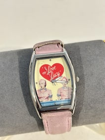 I Love Lucy Chocolate Factory Watch works great!!! Needs bat