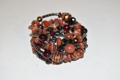 murano glass bracelet stretch