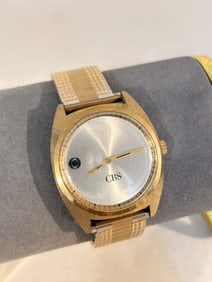 Vintage CBS Tv mech working watch