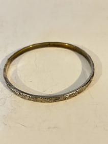 Vintage Sterling Silver Mexico Bracelet 8"