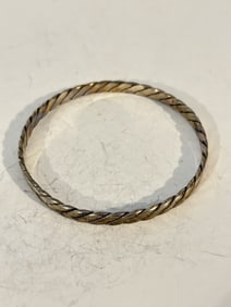 Vintage Sterling Silver Mexico Bracelet 8"