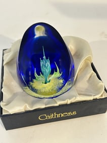 Vintage Caithness Paperweight Shifting Sand 303-650 in box scotland