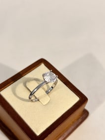 Vintage Sterling Silver tourmaline Ring sz 10