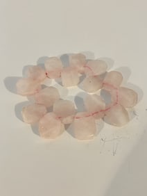 Vintage Amethyst pink stretch Bracelet