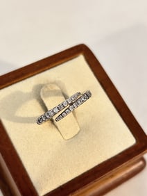 Vintage Sterling Silver pandora sz 7 ring