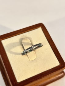Vintage Sterling Silver Abalone Ring sz 7