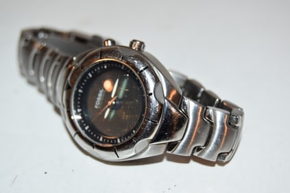 vintage fossil watch mens used works