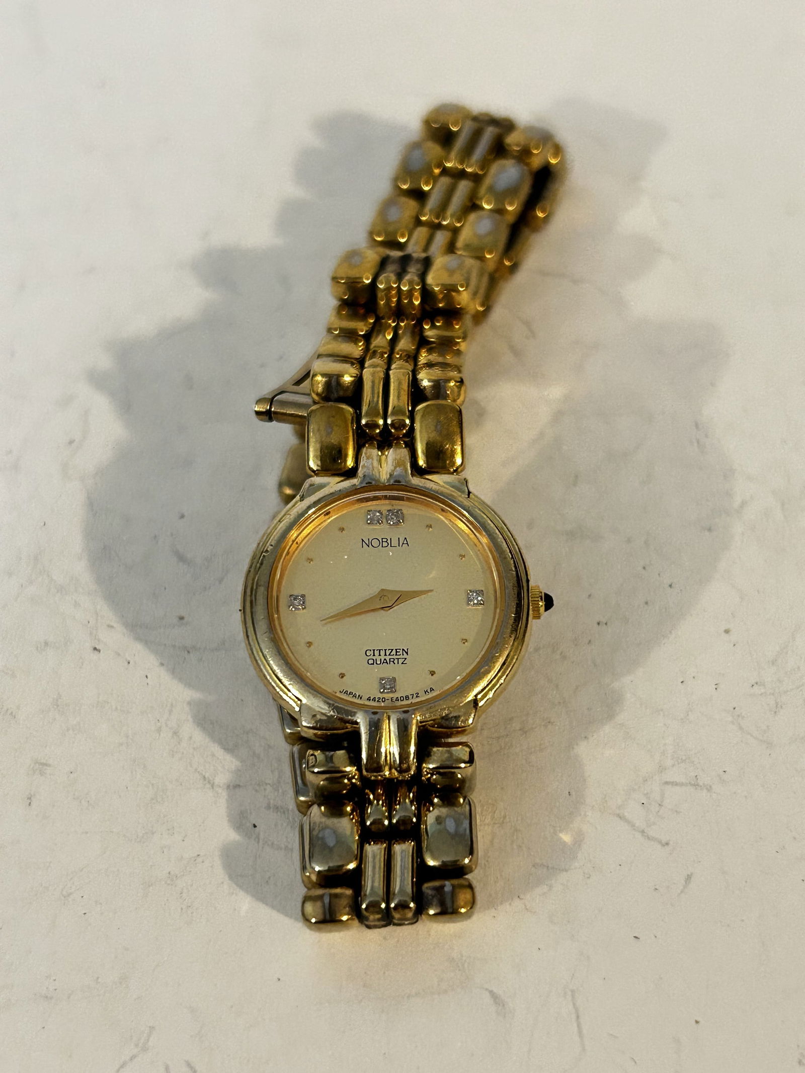 Vintage Watch Noblia by Citizen Watch Women Gold Tone working (1 of 5)