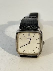 Vintage SEIKO 7800 Silver Tone Men's Quartz Watch works great!!!