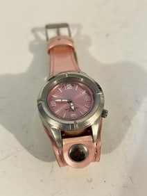 athletics pink works watch working