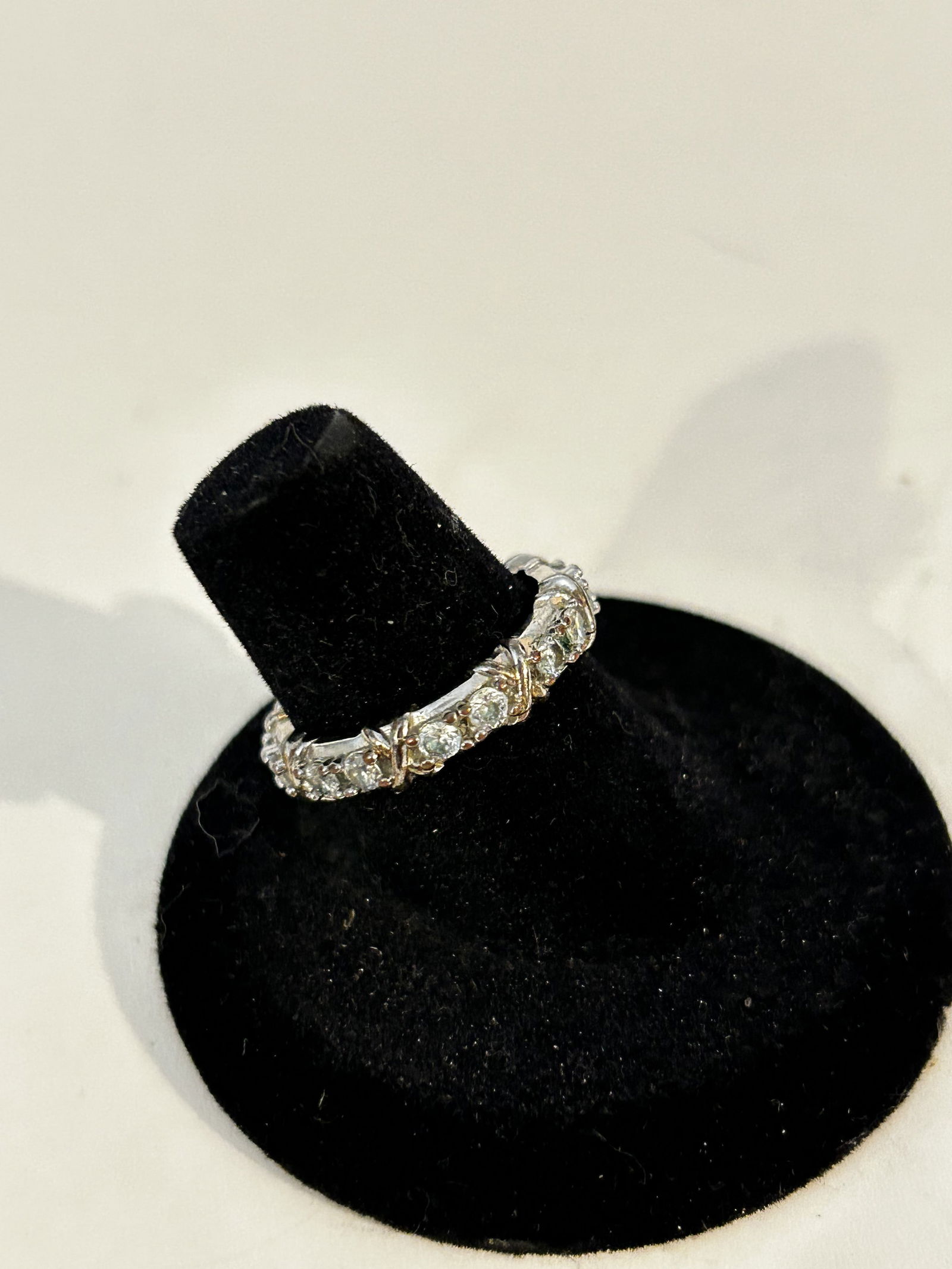 Vintage Sterling Silver band Ring sz 7 (1 of 5)