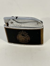 Vintage Nesor Rosen Adv. Flat Lighter (king highway savings bank brooklyn ny)