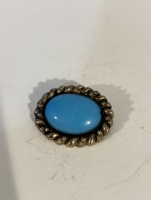 Vintage Sterling Silver 1800s Brooch