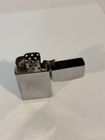 Vintage 1967 Zippo Lighter Brush Chrome