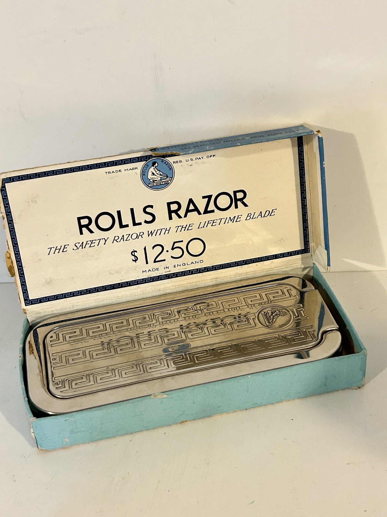 Vintage Rolls Razor Imperial No. 2 Shaver In Metal Case Made in England NEW (1 of 5)
