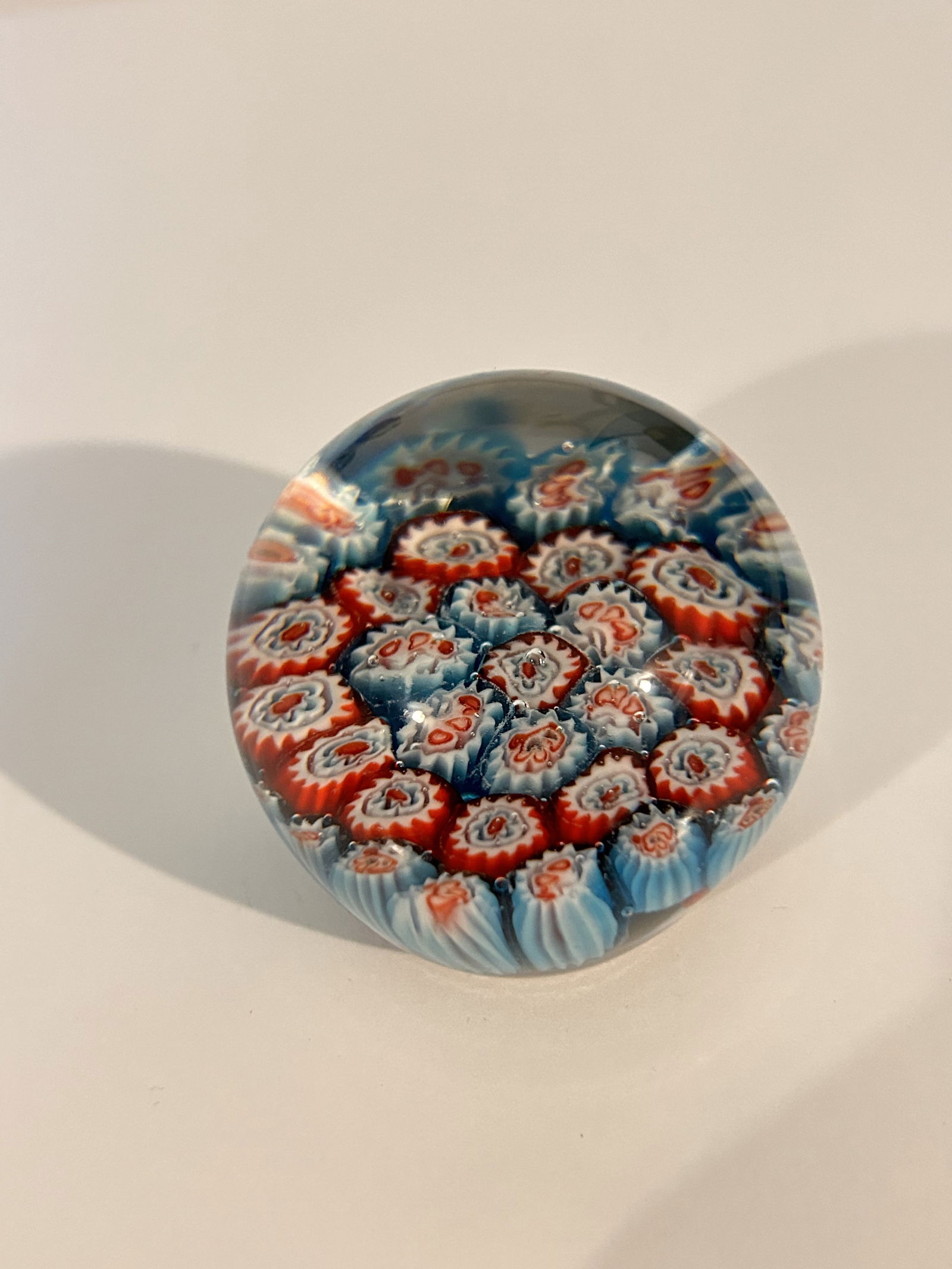 Vintage Millefiori Paperweight Baccarat: Vintage Millefiori Paperweight Baccarat Please view all photos as they are part of the description and condition of this Item, Feel free to contact me with questions or picture requests! Used Item AS