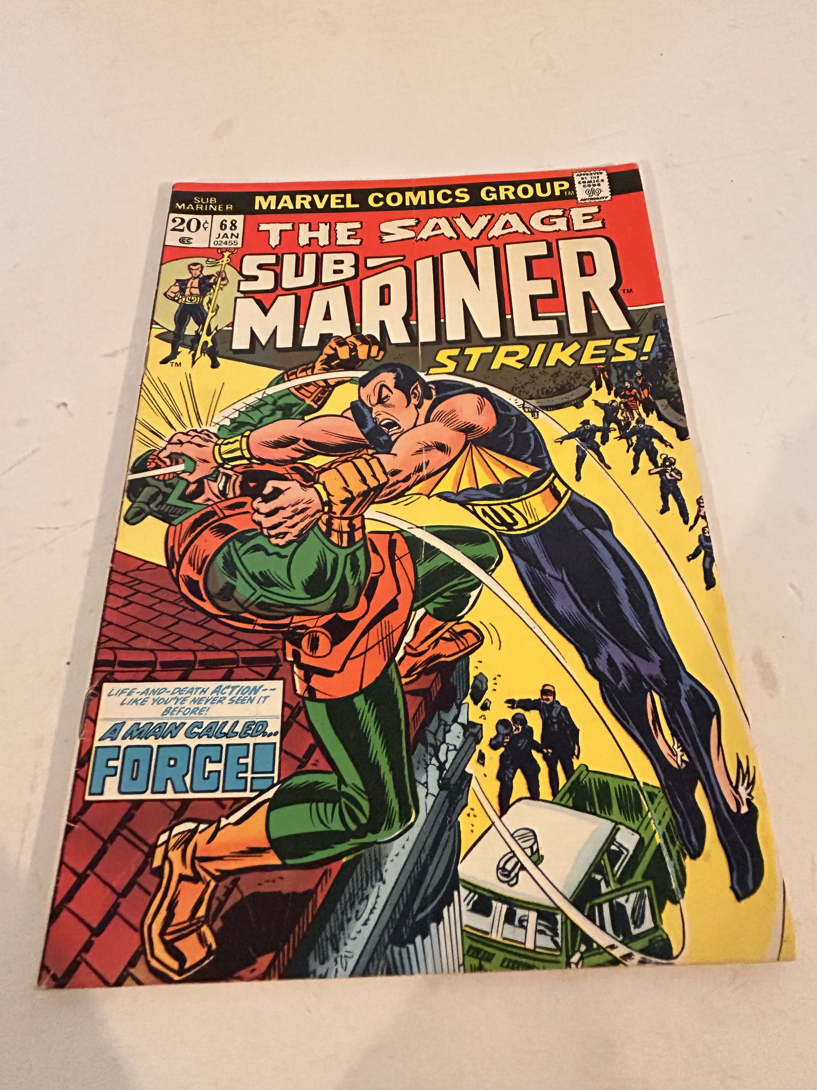 Vintage Comic Book The Sub-Mariner # 68 (1 of 2)