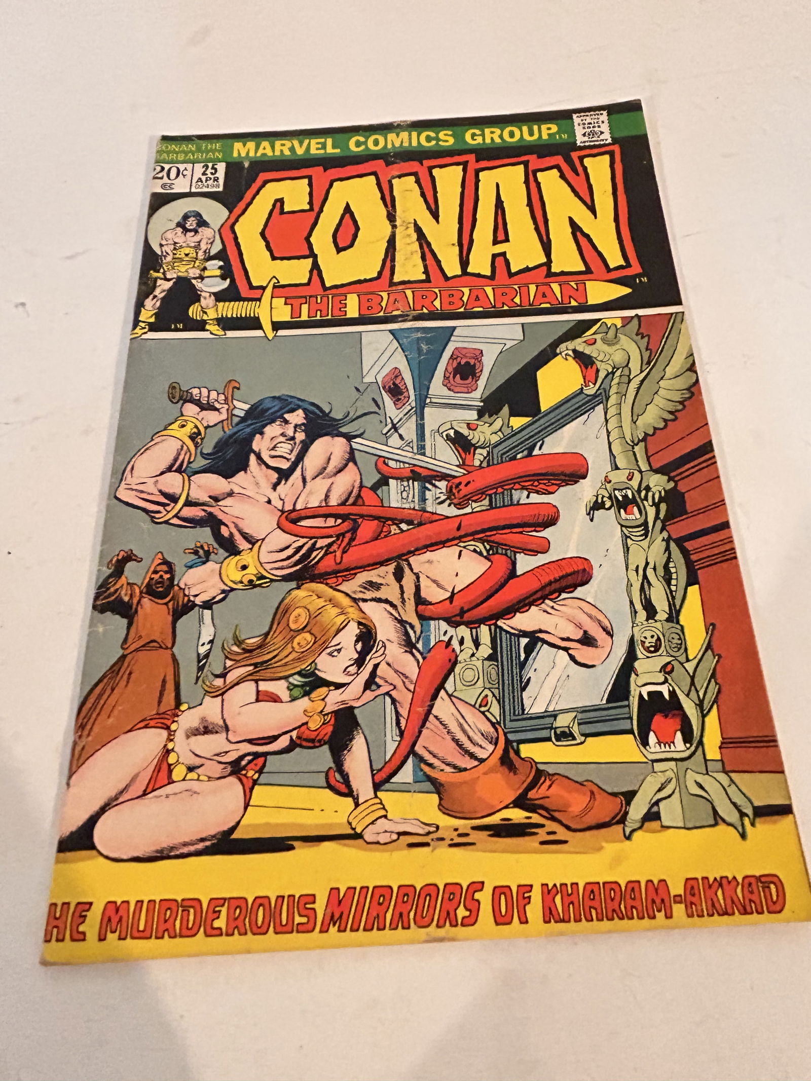Vintage Comic Book Conan the Barbarian # 25 (1 of 2)