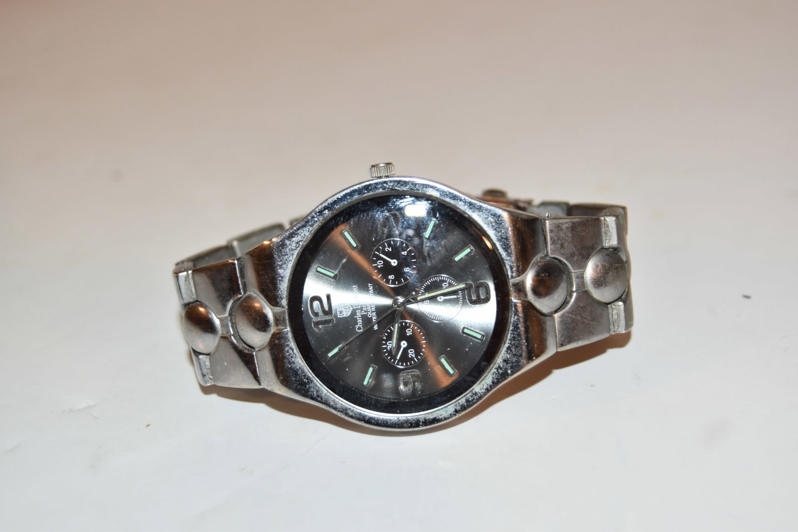 Charles Dumont Paris Wristwatch working: Charles Dumont Paris Wristwatch working Please view all photos as they are part of the description and condition of this Item, Feel free to contact me with questions or picture requests! Used Item AS 