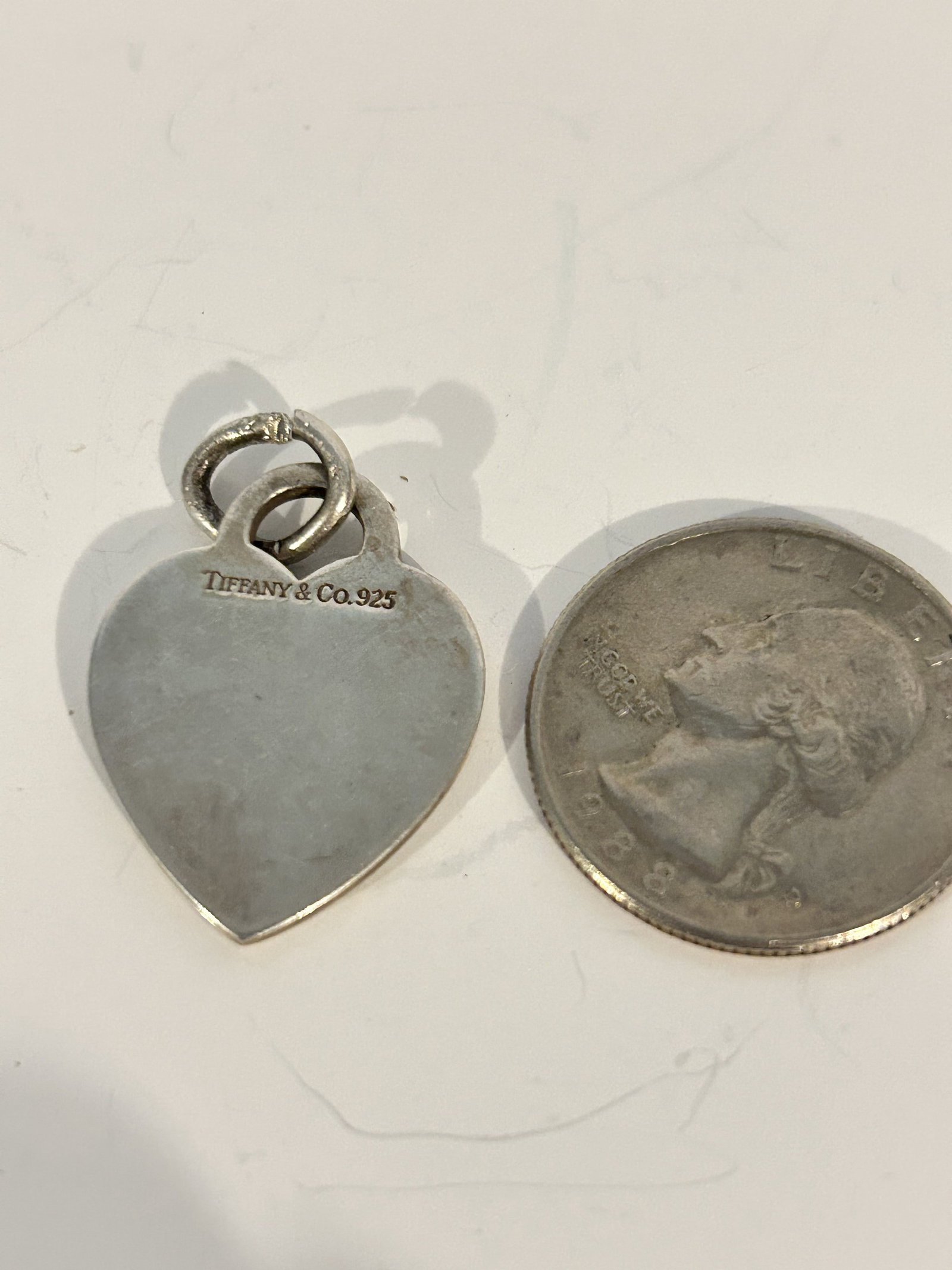Tiffany & Co.  Charm heart Pendant (1 of 3)