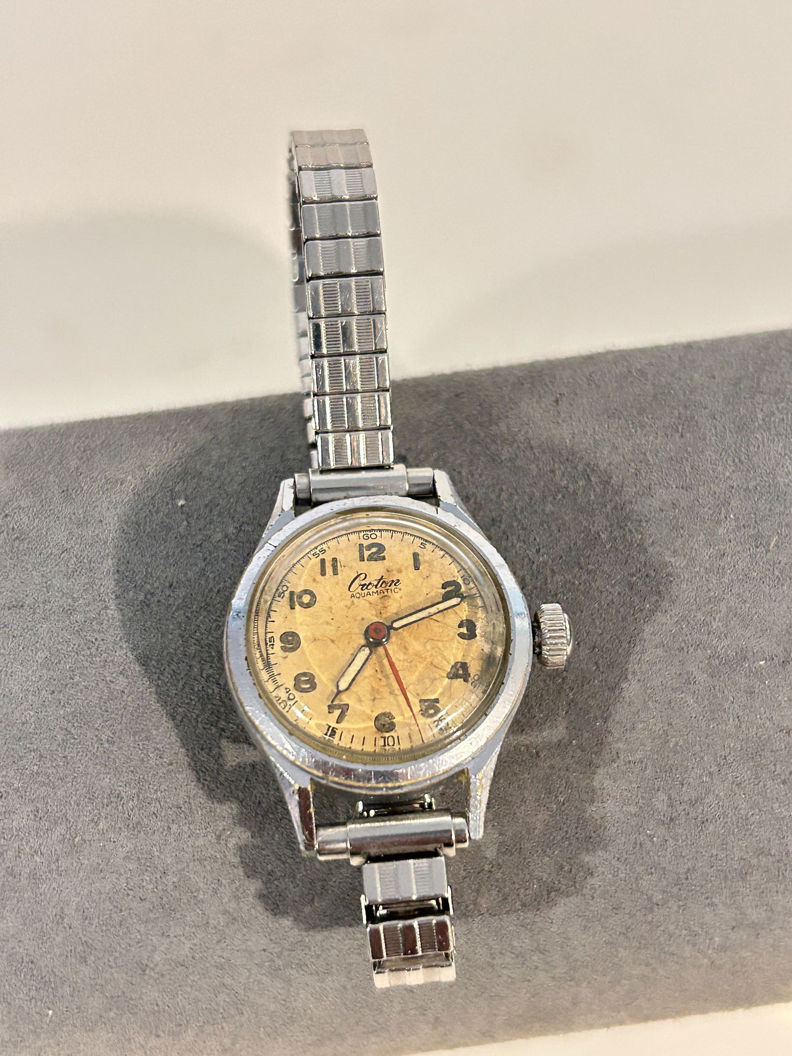 Vintage Croton military aquamatic Watch mech working (1 of 5)