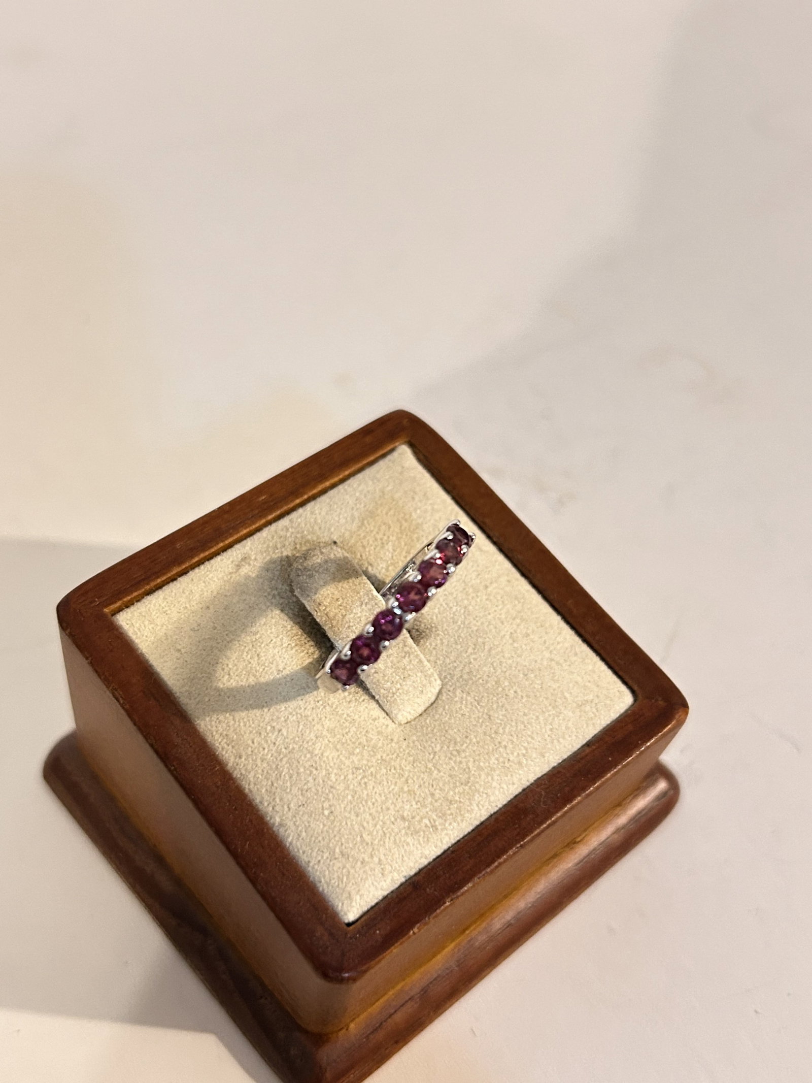 Vintage Sterling Silver band Ring sz 7 (1 of 4)