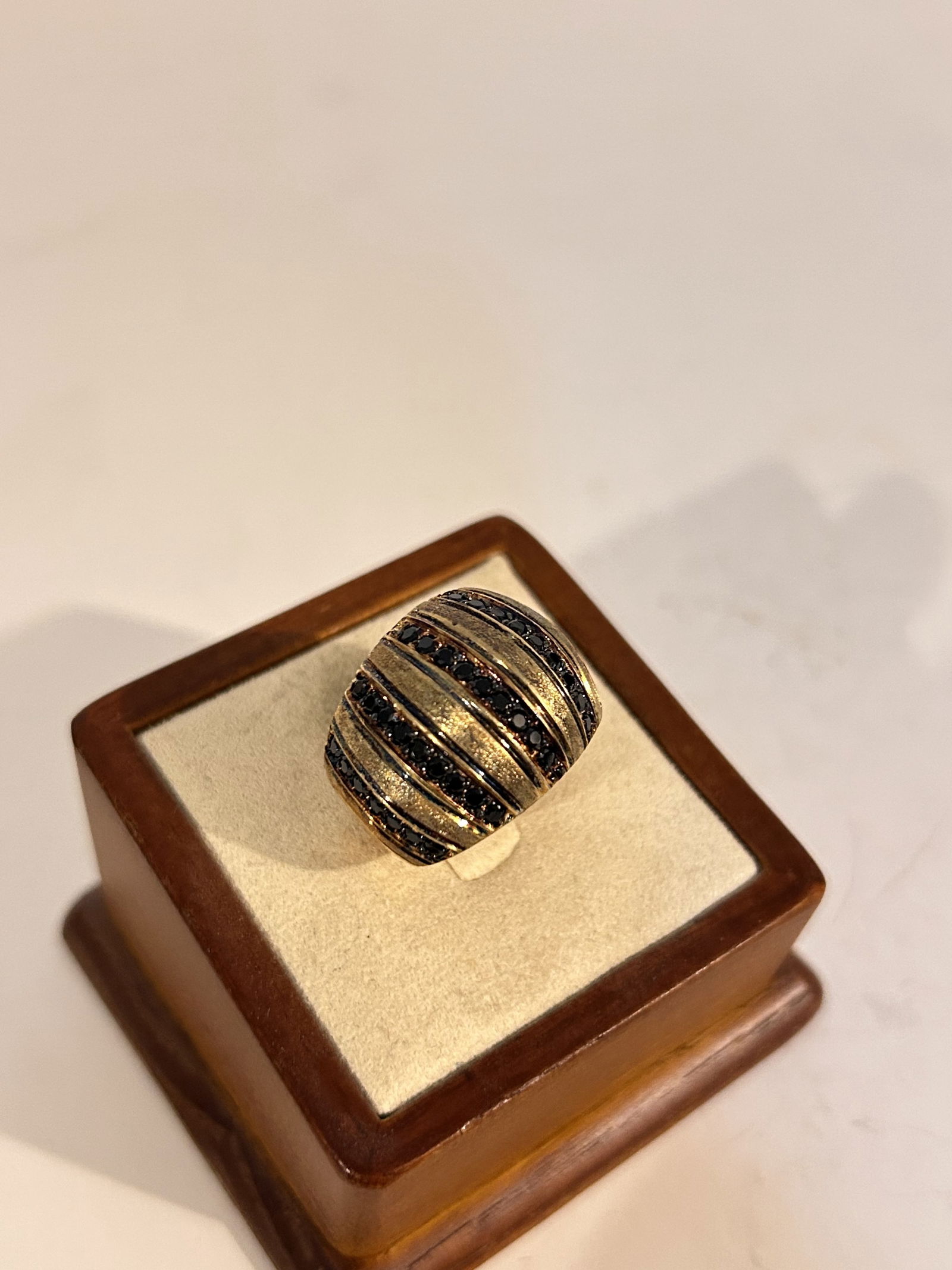 Vintage Sterling Silver Jacmel Mauritius Vermeal Ring sz 7 (1 of 5)