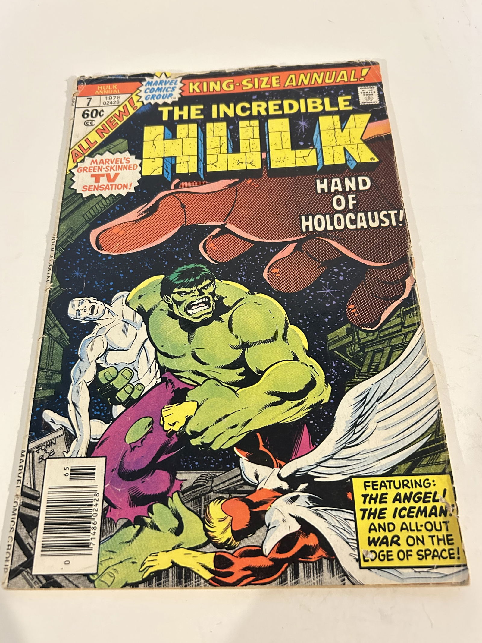 Marvel Comics Incredible Hulk Annual #7 1978 John Byrne Art (1 of 2)