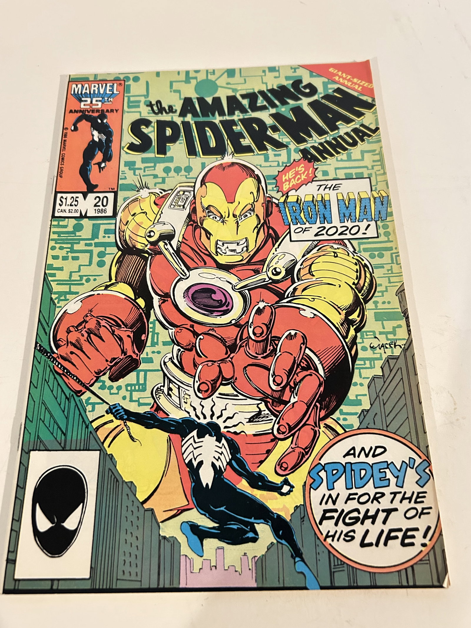 Vintage Comic Book Amazing Spider-Man Annual #20 (1 of 2)