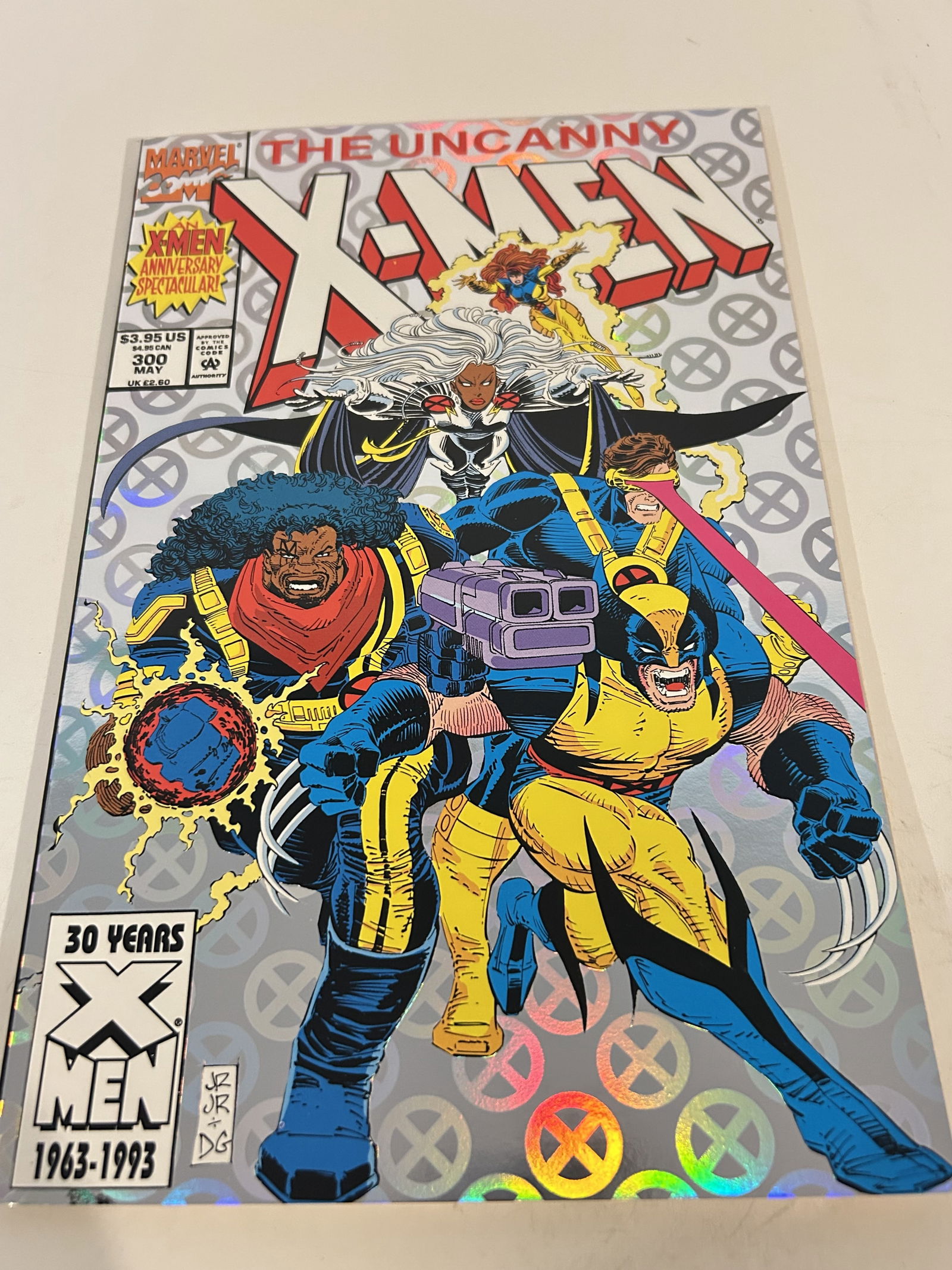 X-Men #300 Foil Cover Marvel Comics 1993 1st Appearance of Amelia Voght (1 of 2)