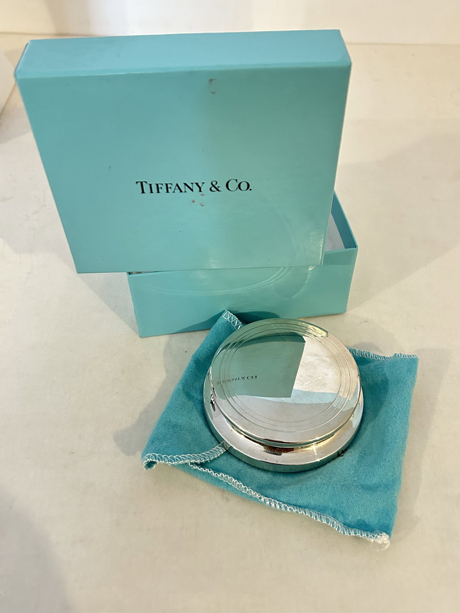 Vintage Tiffany & Co. 925 Sterling Silver Paperweight Nice!!! (1 of 5)