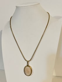 vintage whiting and davis necklace Sz 20"