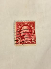 Vintage 2 cent Washington stamp