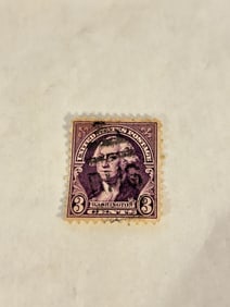 Vintage 3 cent Washington stamp