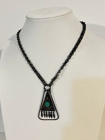 Vintage 1800s Necklace pendant Sz