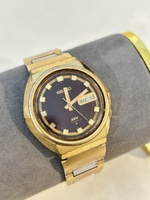 Men's Vintage 1979 AUTOMATIC Watch SEIKO "DX" 6106 works great!!!