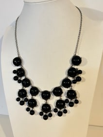 Vintage Claires beaded Elegant Necklace Sz 18"
