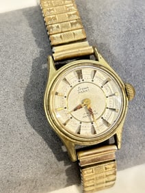 Elegant Rare Vintage German STOWA PARAT Men's dress watch from 1950's works great!!