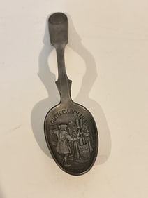 Vintage South Carolina Pewter Spoon