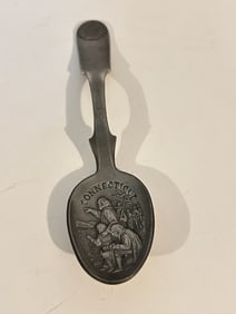 Vintage Connecticut Pewter Spoon
