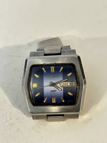 Vintage Seiko DX 6106-5629R Stainless Steel Automatic Men's Watch works great !!!